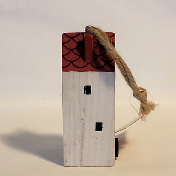 St Nicholas Square Happy Hollydays Ornament House Building 3.5" - Picture 5 of 6